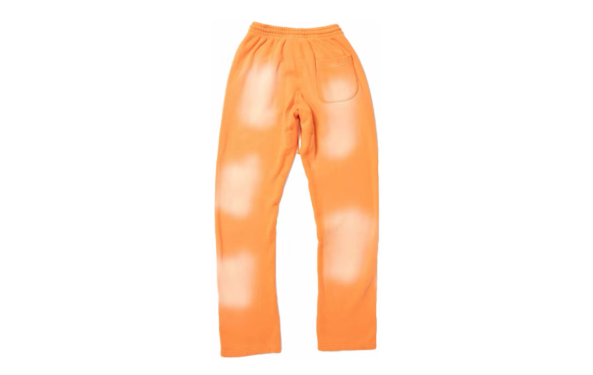 Hellstar Fire Orange Flare Bottom Sweatpants