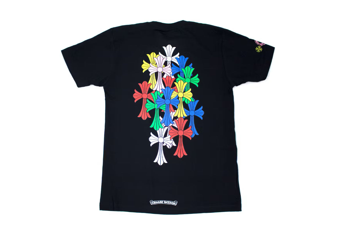 Chrome Hearts Multi Color Cross Cemetery T-shirt