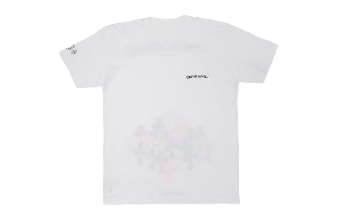 Chrome Hearts Multi Color Cross T-shirt