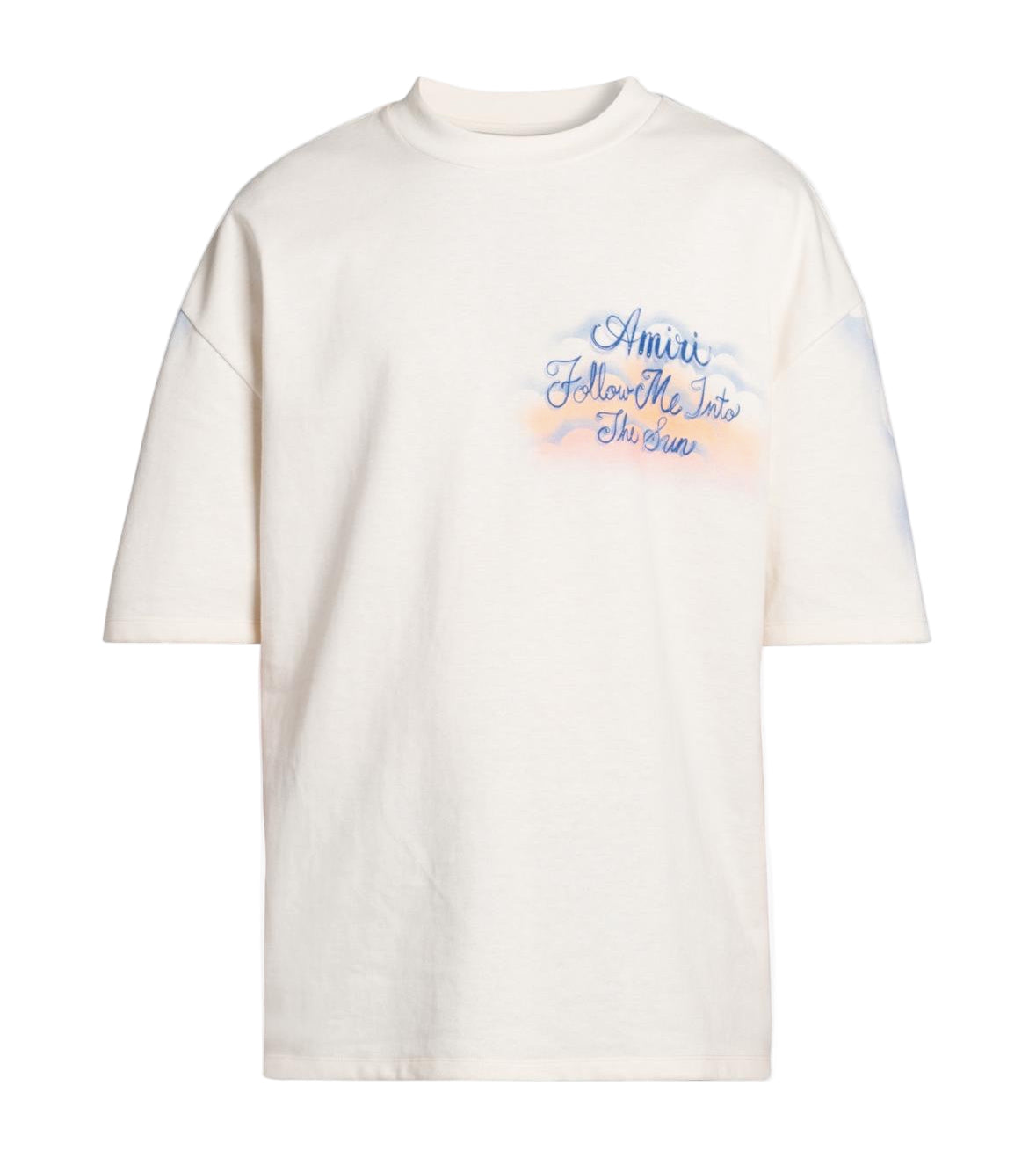 Amiri Follow Me Cotton Oversized Crewneck T-Shirt