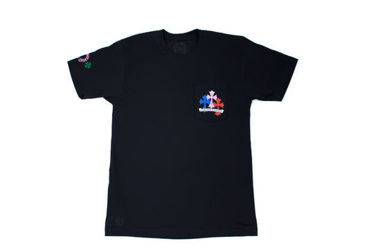 Chrome Hearts Multi Color Cross Cemetery T-shirt