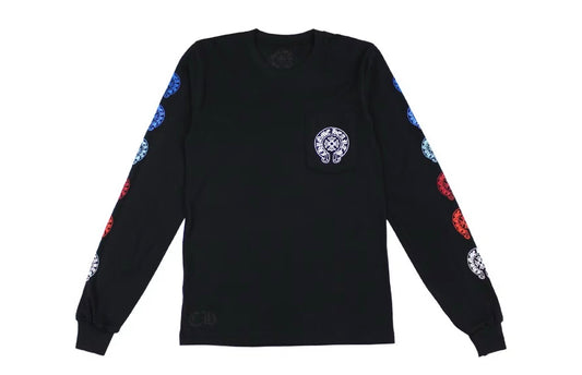 Chrome Hearts Multi Color Horse Shoe L/S T-shirt