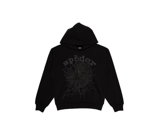 Sp5der Phantom Web Hoodie