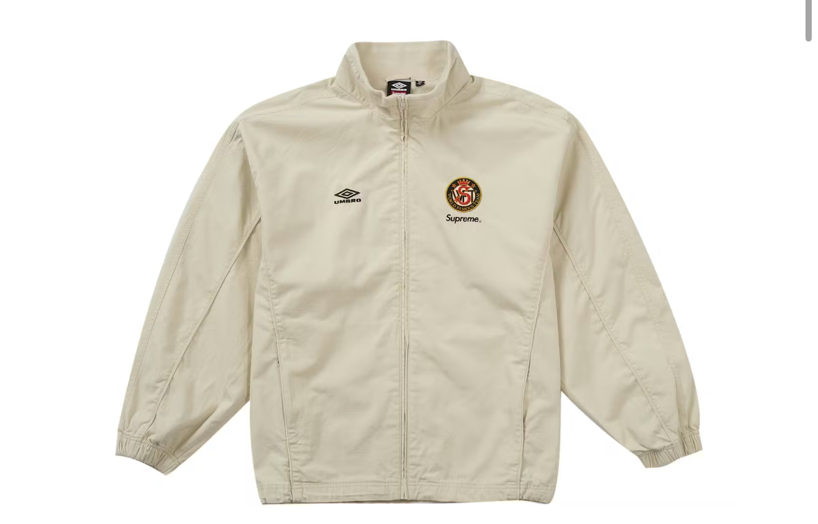 Supreme Umbro Cotton Ripstop Track Jacket (SS26)